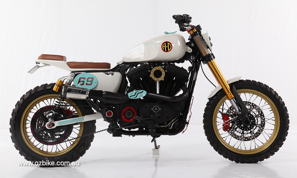 Ozbike Digital Magazine Custom Bike Features Spanish Harley