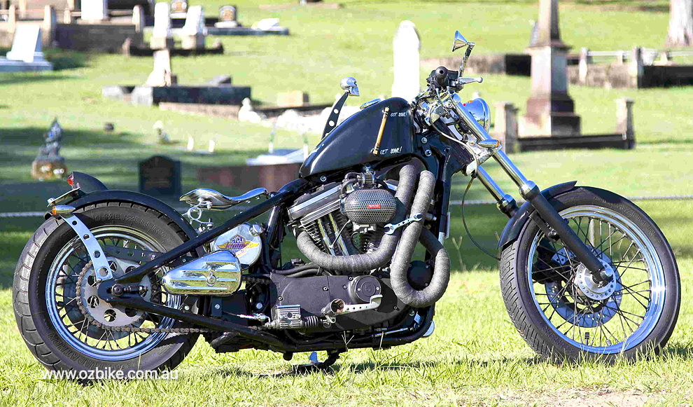 sportster hardtail bobber