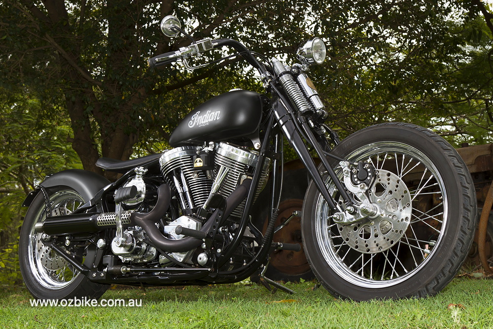 custom Indian motorcycle