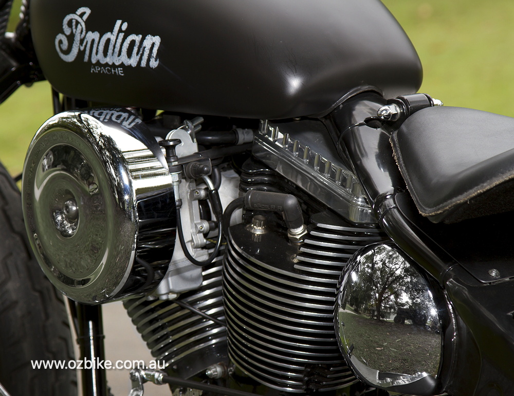 custom Indian motorcycle