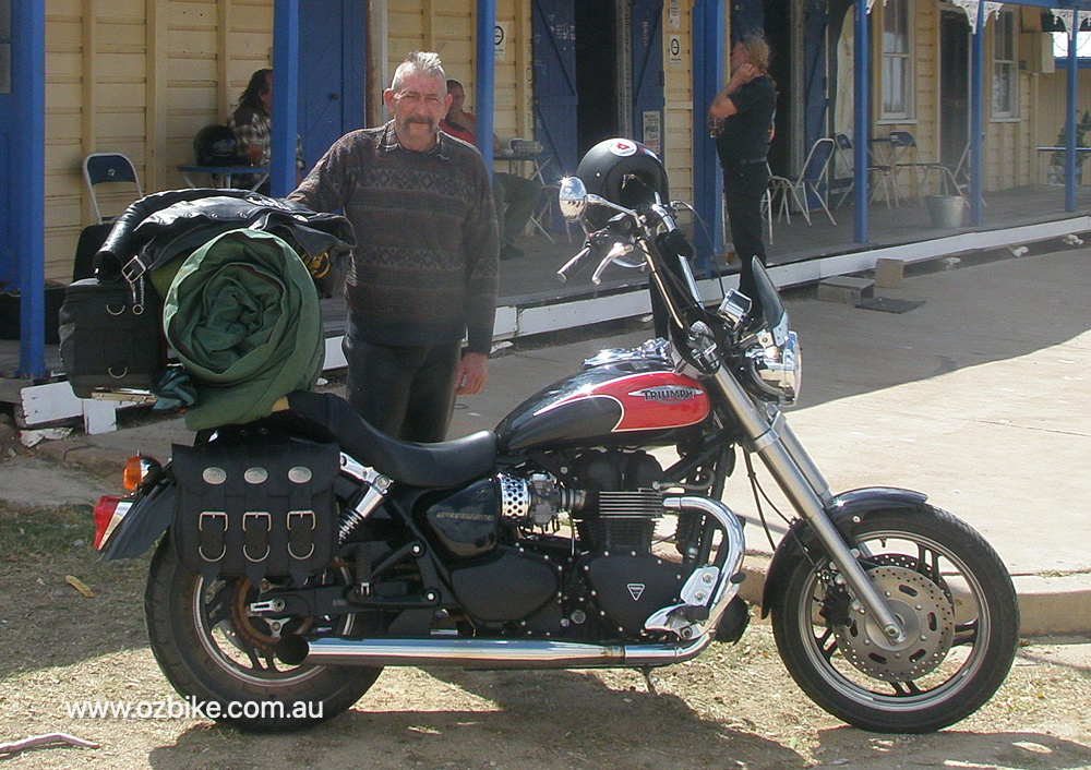 Motorcycle ride to top end of Australia