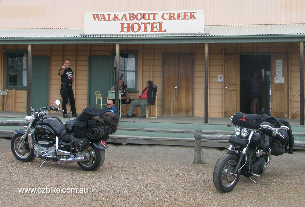 Motorcycle ride to top end of Australia