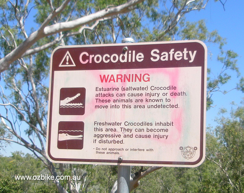 Motorcycle ride to top end of Australia