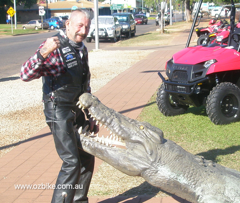Motorcycle ride to top end of Australia