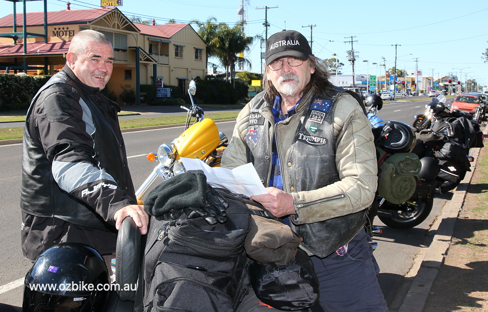 Motorcycle ride to top end of Australia