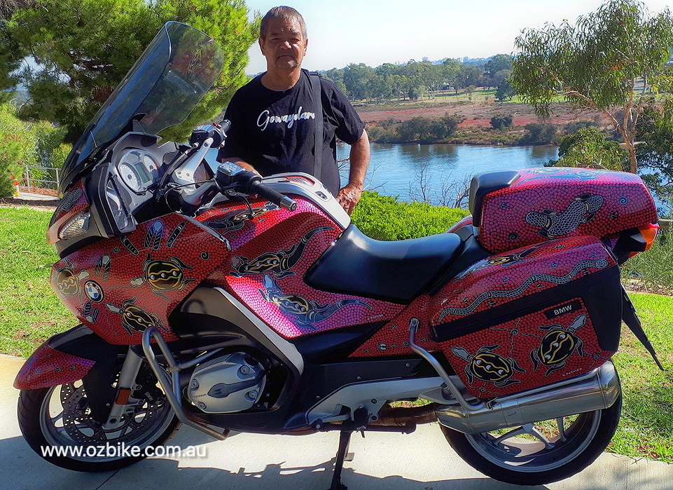 Aboriginal motorcycle