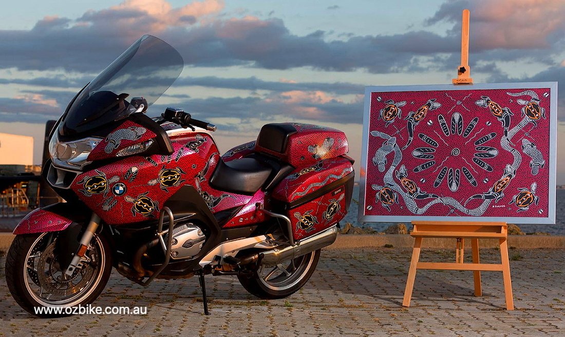 Aboriginal motorcycle