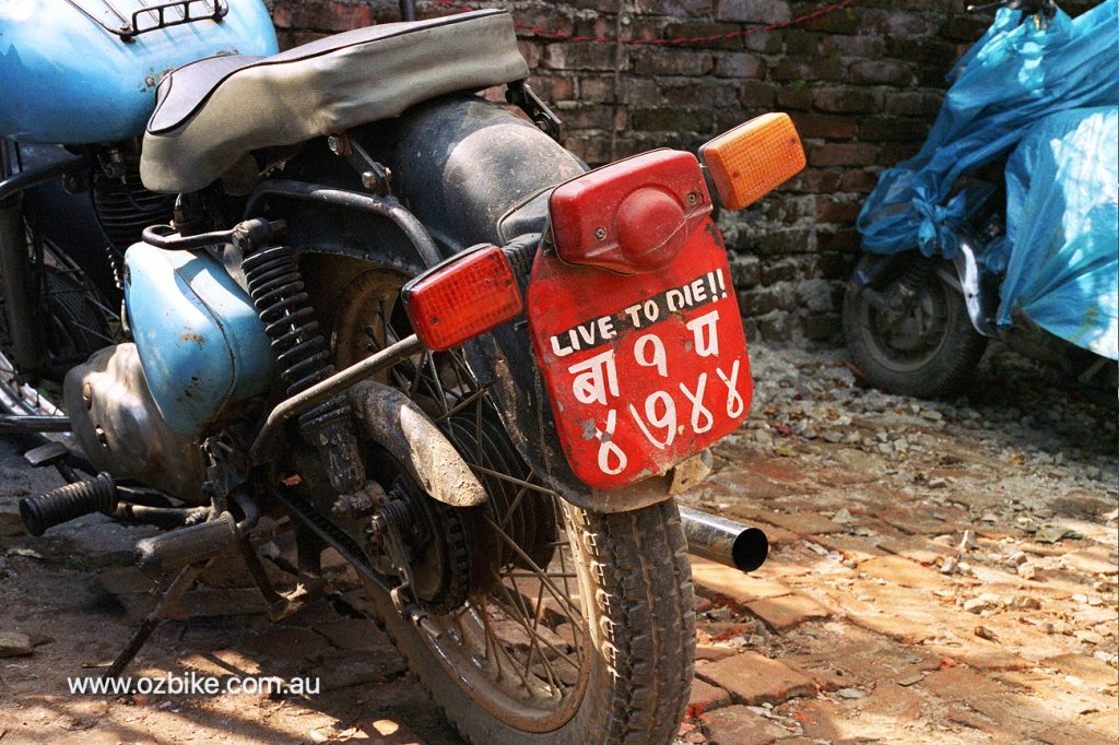 riding the Royal Enfield Bullet
