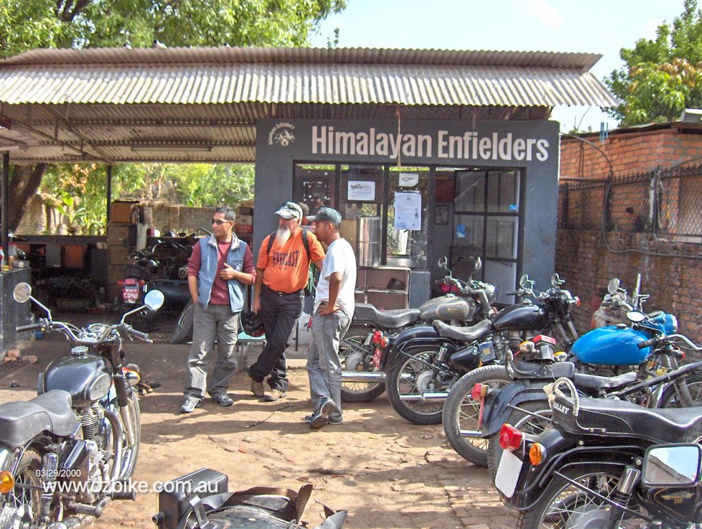 riding the Royal Enfield Bullet