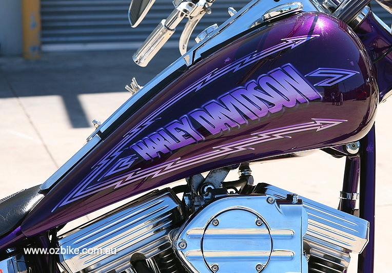 custom S&S motorcycle