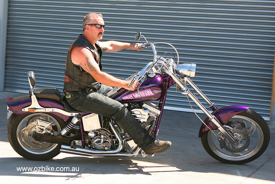 custom S&S motorcycle