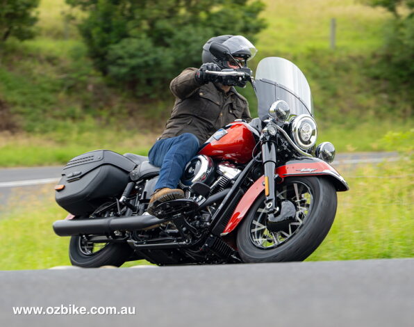 riding the Harley-Davidson Heritage 2025