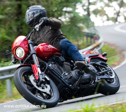 riding the Harley-Davidson Low Rider S