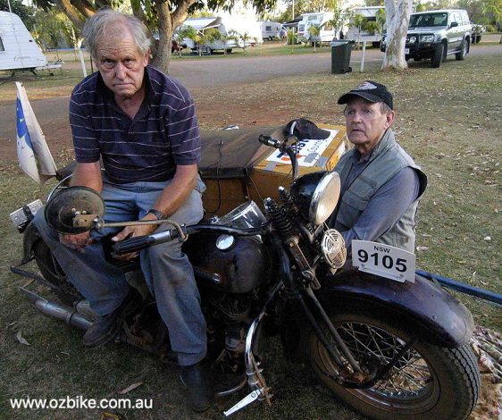 Riding A Harley-Davidson sidecar around Australia