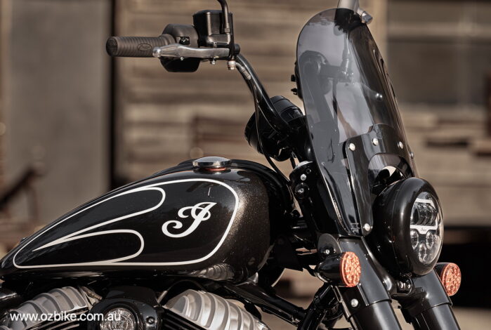 Indian Chief Dark Horse bobber
