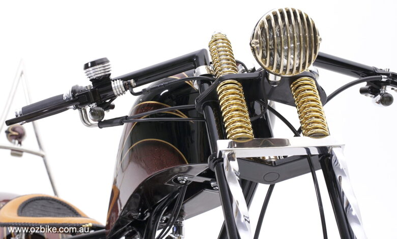 Harley-Davidson Knucklehead head light