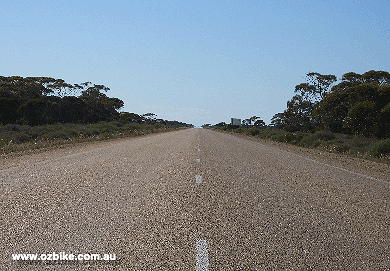 riding motorcycle across Australia 1