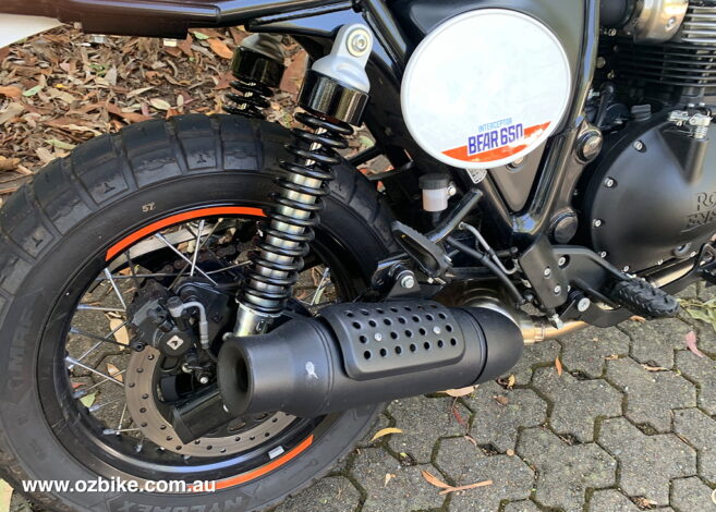 Royal Enfield 650 cc muffler